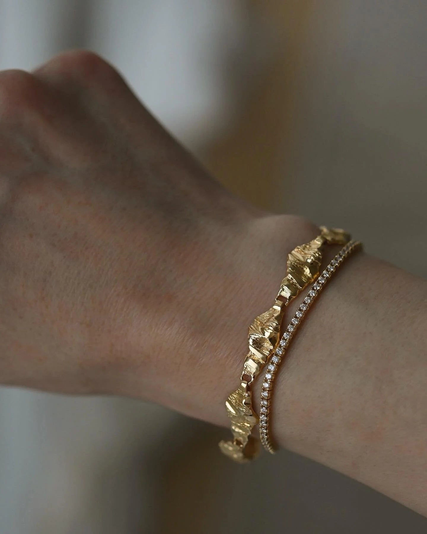 Sublime Bracelet Bengt Hallberg 18K Gold 1962