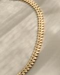 Fancy Link Vintage Necklace 14K 1970s