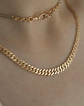 Sold Separately! Antique Watch Chain Choker And Vintage Curb Link Chain 18K Rose Gold 1930s 1946
