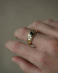 The Best Antique Danish 1.20 Carats Old Cut Diamond Ring 14K Gold