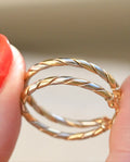 Gorg Twisted Hoops 14K Gold
