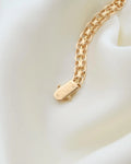 7 Inches Perfect Capricorn Link Bracelet 18K Gold 1969