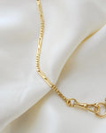 17 Inches Long Antique Watch Chain Necklace 18K Gold 1910s