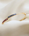 All Great Things In One Vintage Bangle 18K Gold 1970s