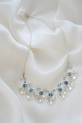 Gorgeous 1940s Vintage Hermann Siersbøl Sterling Silver Necklace Denmark