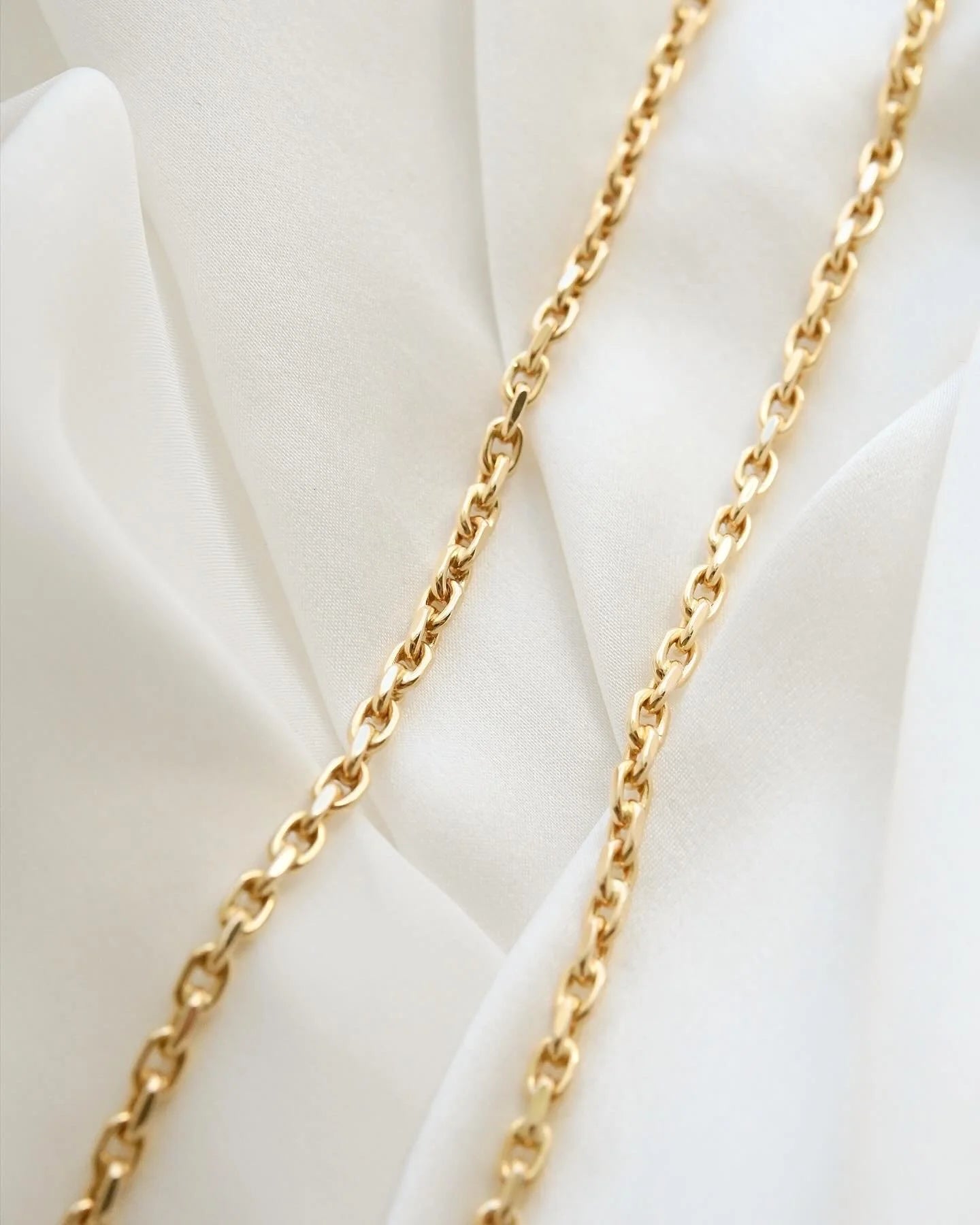 The Best Danish Vintage Biker Chain Superb Craftsmanship 14K Gold 1980s