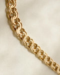 Gorg Bismarck Chain with Puffy Heart 14K Gold 1966