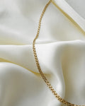 Radiant Baby Bismarck Link Chain 1942 18K Gold