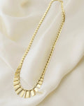 Sexy Fringed Cleopatra Necklace 14K Gold 1970