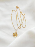 Vintage Libra Pendant 18K Gold