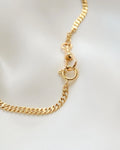 Heavy, Radiant, Perfect Watch Chain Necklace 19 Grams 18K Gold Late 1800s