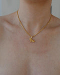 Big Swedish Vintage Leo Pendant 18K Gold 1960