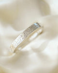 Divine Antique Flower Bangle Sterling Silver 1930s