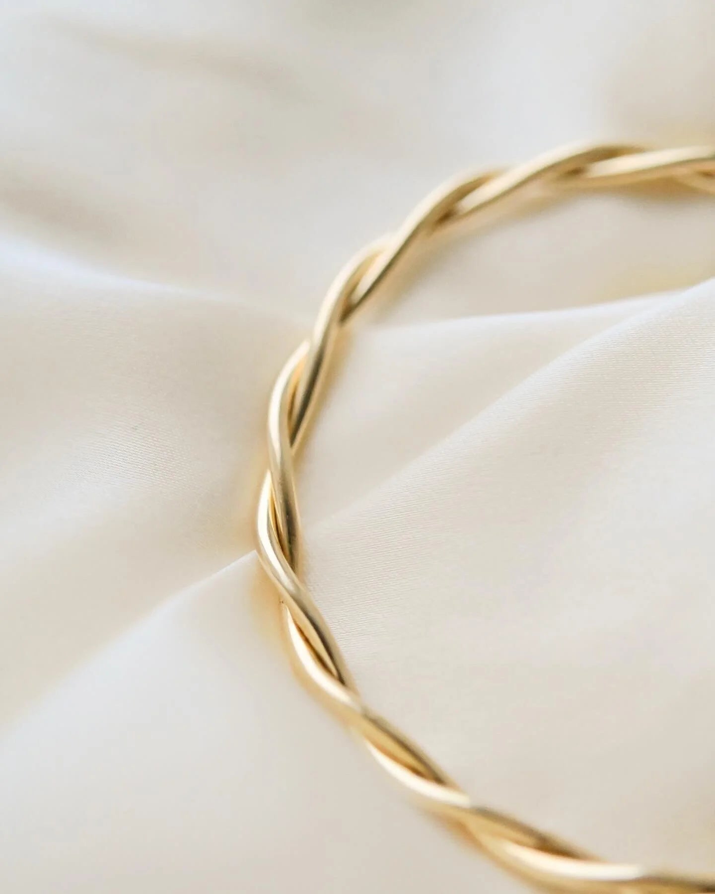 The Never Take Off Bangle Vintage 14K Gold