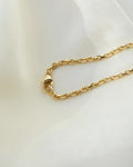 Rare Danish Mid Size Anchor Link Chain 14K Gold