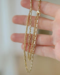 Beautiful Chunky Biker Link Chain 14K Gold