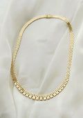 Beautiful Danish Mid Century Necklace 14K Gold 1960