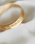 Beautiful Edwardian Wedding Band 18K Gold 1900
