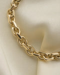 Classic Chunky Anchor Bracelet 14K Gold 1960s