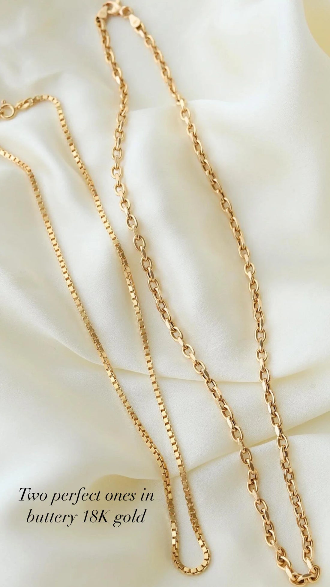 Beautiful Budget Friendly Biker Link Chain 18K Gold