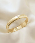 High Shine Danish Vintage Bangle 14K Gold