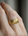 The Perfect Antique Wedding Band 18K Gold 1915