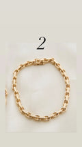 Danish Vintage Bracelets 14K Gold Mid 1900s (Selling Separately)