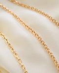 Italian Vintage Biker Chain 18K Rose Gold