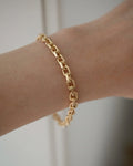 Perfect Danish Mid Century Vintage Bracelet 14K Gold 1970
