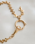 Special Swedish Antique Art Deco Watch Chain 18K Gold 1920s