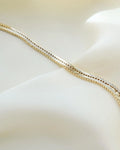 RARE Stunning Geneva Link Variant Necklace 14K Gold 1970