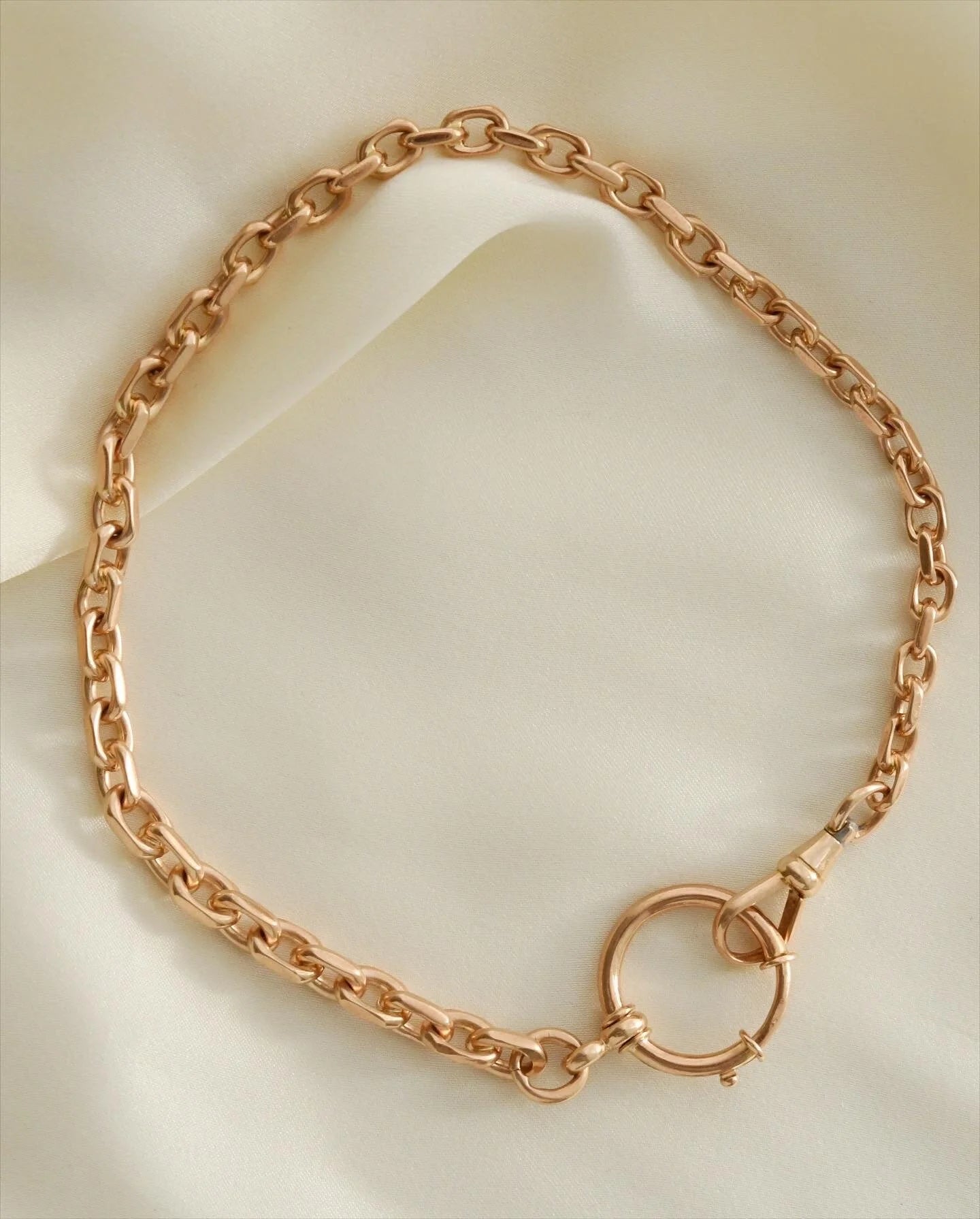 Divine Antique Rose Gold Chain 14K Gold
