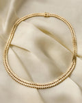 Sublime Geneva Link Necklace 29 Grams 14K Gold 1970s