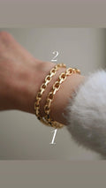 Danish Vintage Bracelets 14K Gold Mid 1900s (Selling Separately)