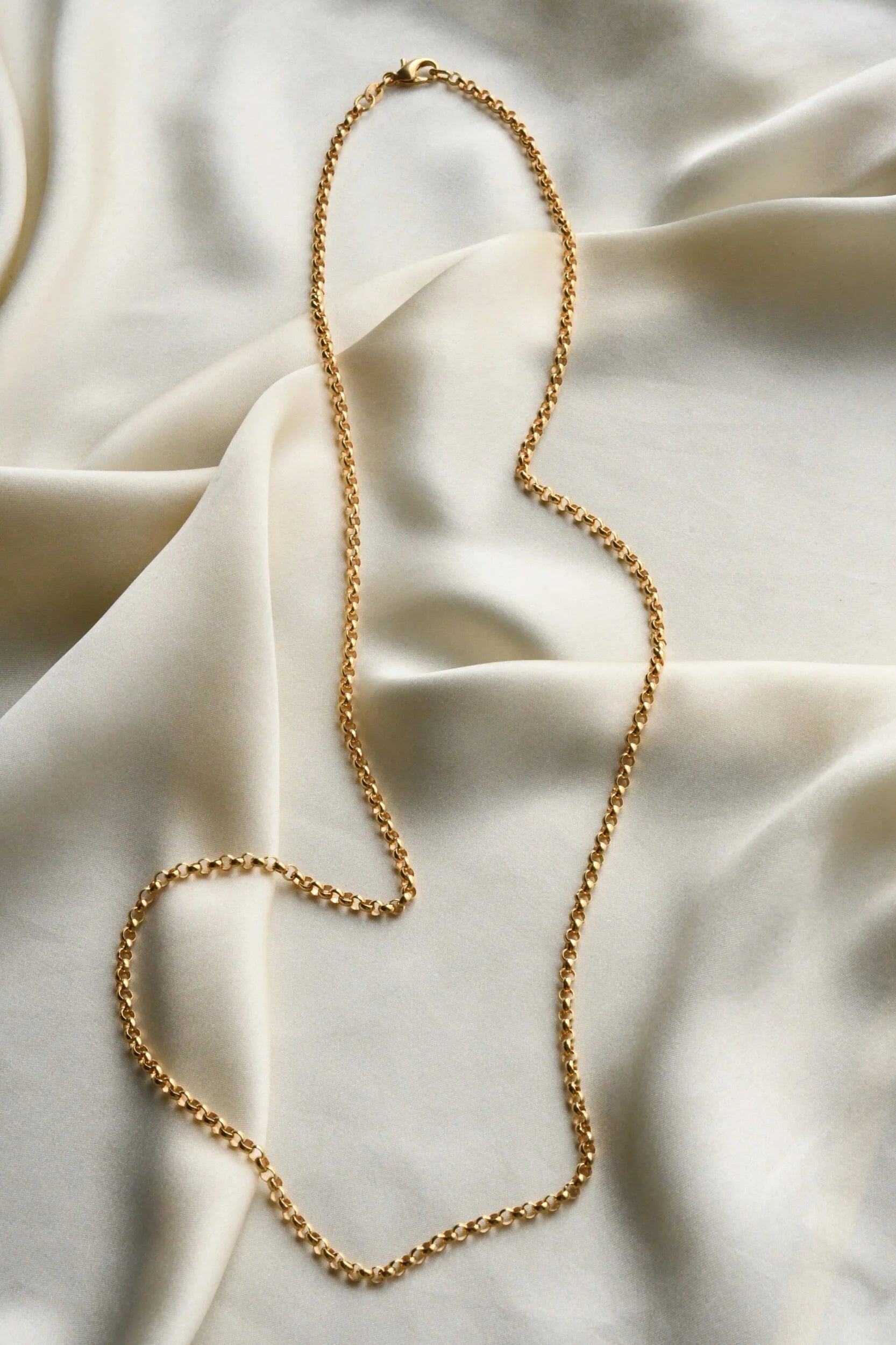 Perfect Vintage Belcher Chain 18K Gold 1970s