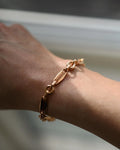 Magnificent Dream Bracelet Antique Watch Chain Sizeable 18K Rose Gold 1910