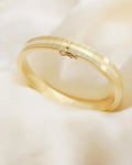 Super Heavy Gorg Bangle 14K Gold 1970s Sweden