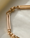 Gorgeous Antique Watch Chain Bracelet 18K Gold