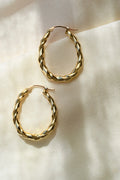 Gorg Twisted Vintage Hoops 18K gold