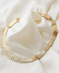 55 Grams Sublime Danish Vintage Necklace 14K Gold 1960