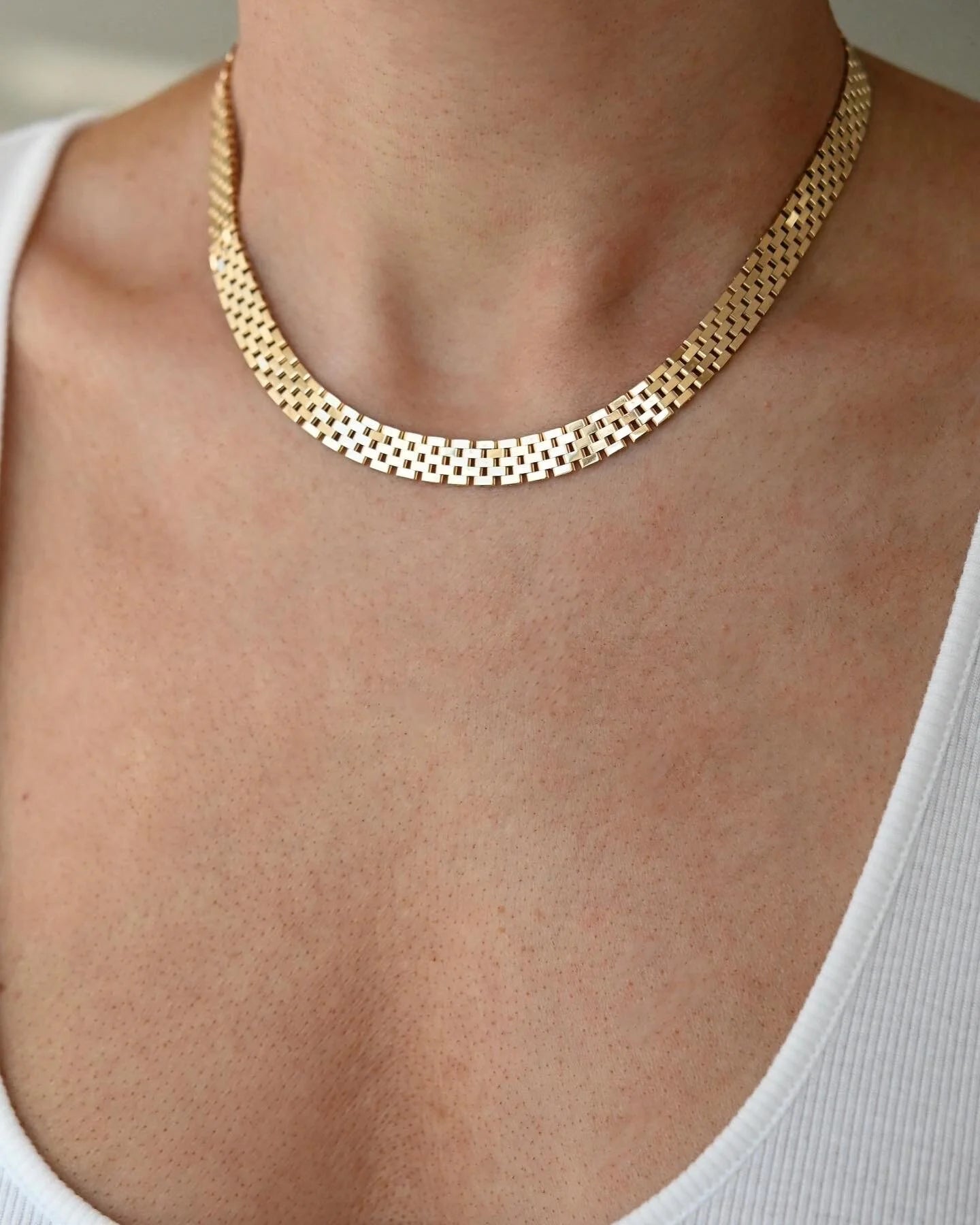 Swedish Vintage Dream Necklace 18K Gold 1959