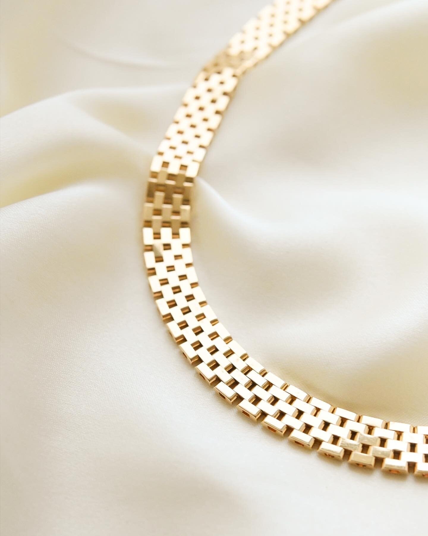 Swedish Vintage Dream Necklace 18K Gold 1959