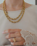 Extraordinary Rare Victorian Necklace 18K Gold