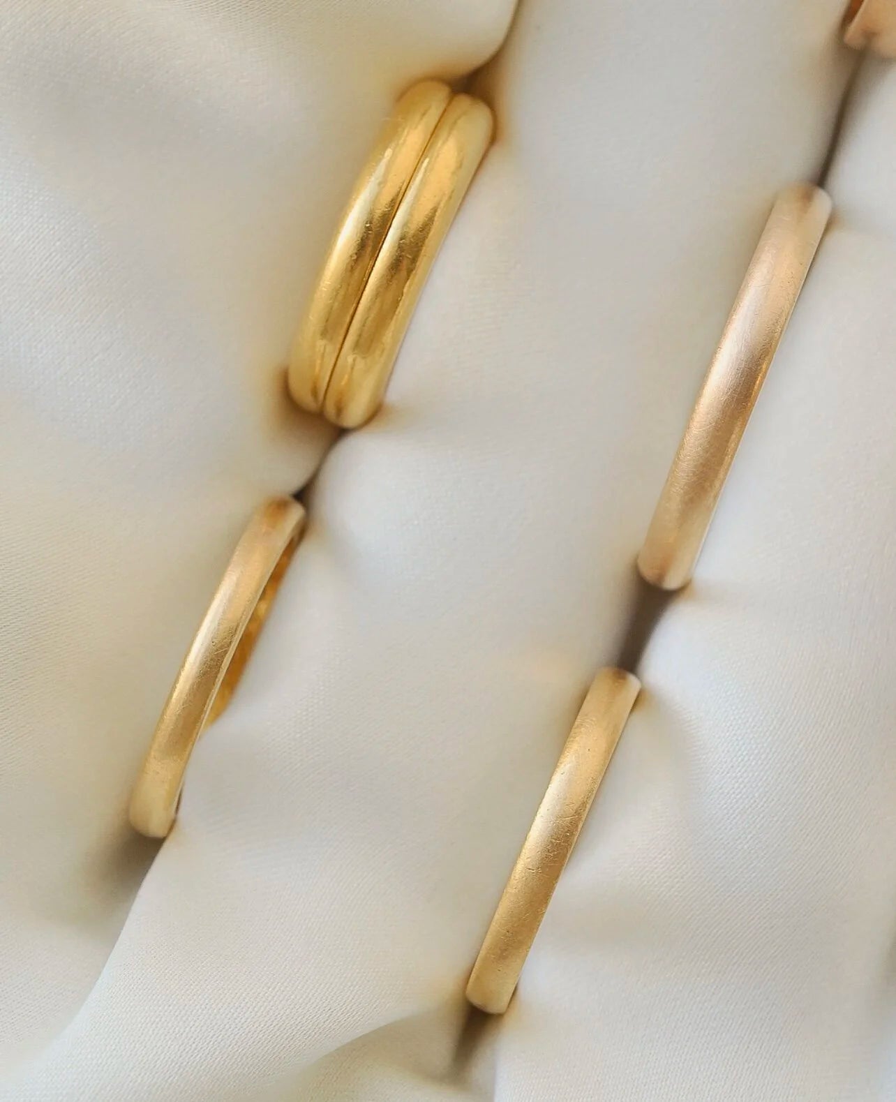 Antique Art Deco Gold Band Size 7 23K Gold 1919