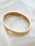 Antique Bangle Smaller Wrist 18K Gold 1930 Sweden