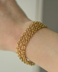 Rare Ultra Long Anchor Chain 14K Gold