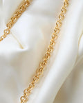 Rare Extraordinary Round Anchor Link Chain 38 Grams 18K Gold