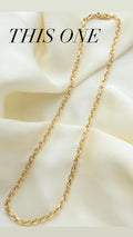 Sublime 17.15 inches Danish Vintage Anchor Chain 14K Gold