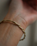 The Never Take Off Bangle Vintage 14K Gold
