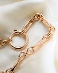Magnificent Dream Bracelet Antique Watch Chain Sizeable 18K Rose Gold 1910